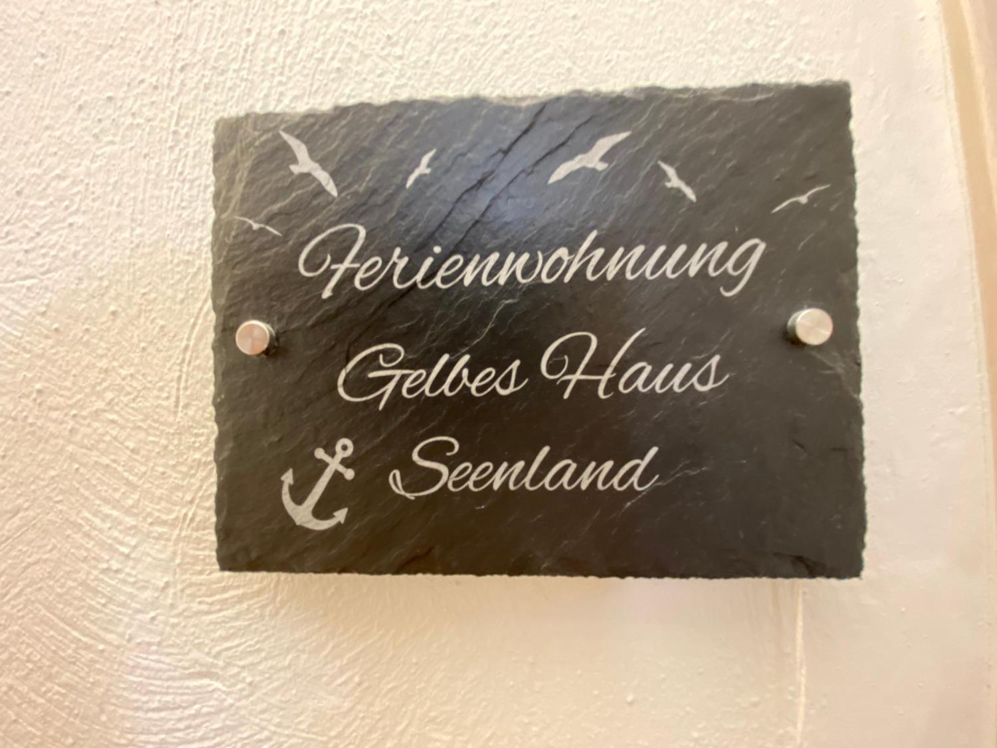 Gelbes Haus Seenland Ferienwohnungen Xl Elsterheide Екстер'єр фото